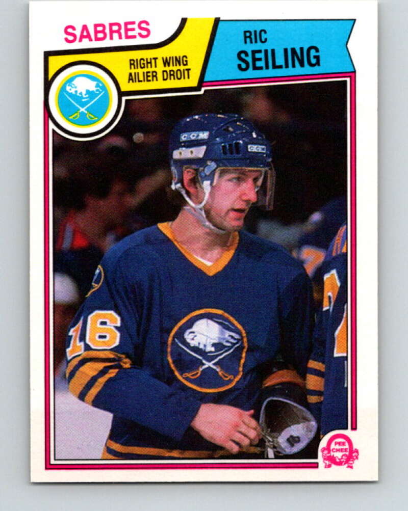 1983-84 O-Pee-Chee #72 Ric Seiling  Buffalo Sabres  V26942