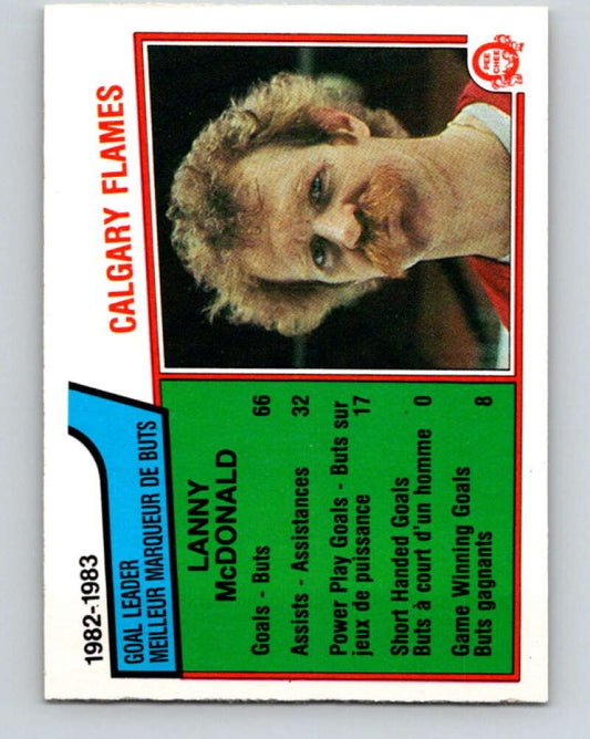 1983-84 O-Pee-Chee #74 Lanny McDonald TL  Calgary Flames  V26948