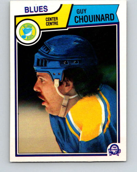 1983-84 O-Pee-Chee #78 Guy Chouinard  St. Louis Blues  V26954