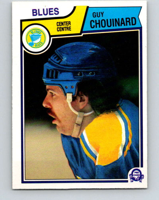 1983-84 O-Pee-Chee #78 Guy Chouinard  St. Louis Blues  V26955