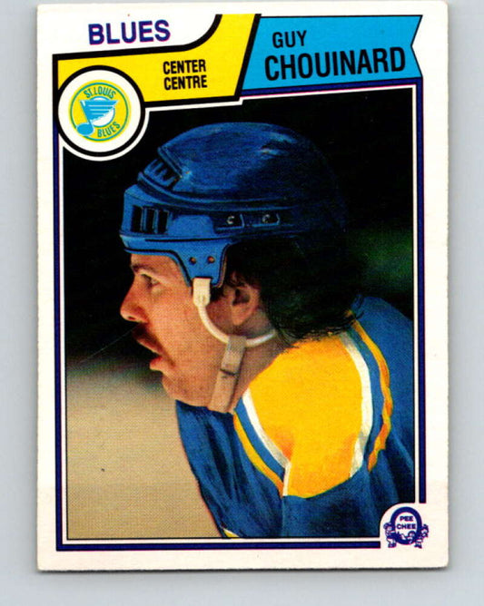 1983-84 O-Pee-Chee #78 Guy Chouinard  St. Louis Blues  V26956