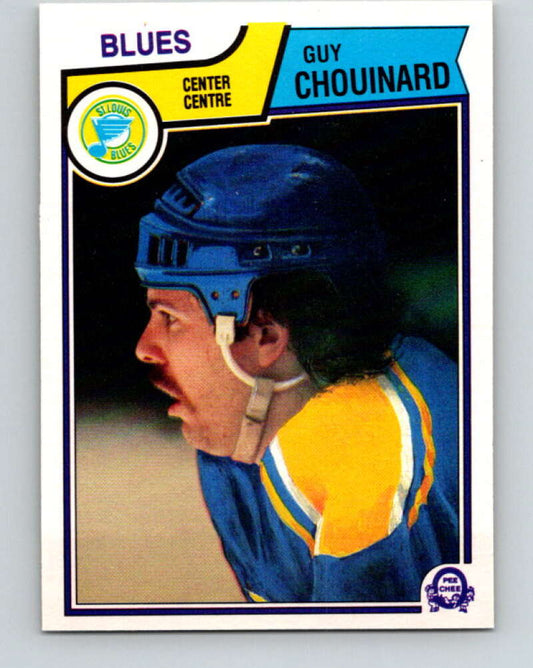 1983-84 O-Pee-Chee #78 Guy Chouinard  St. Louis Blues  V26957