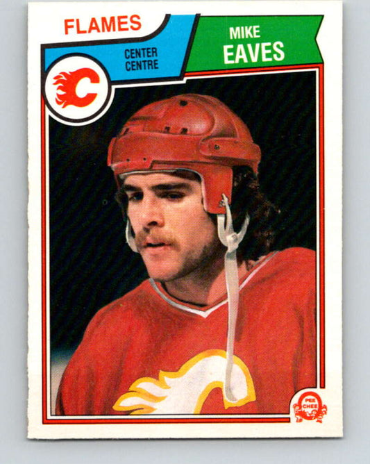 1983-84 O-Pee-Chee #79 Mike Eaves  Calgary Flames  V26958