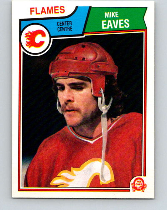 1983-84 O-Pee-Chee #79 Mike Eaves  Calgary Flames  V26959