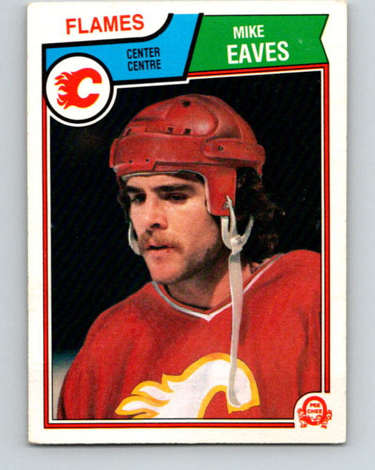 1983-84 O-Pee-Chee #79 Mike Eaves  Calgary Flames  V26960