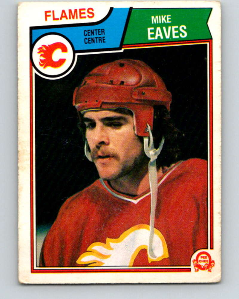 1983-84 O-Pee-Chee #79 Mike Eaves  Calgary Flames  V26961