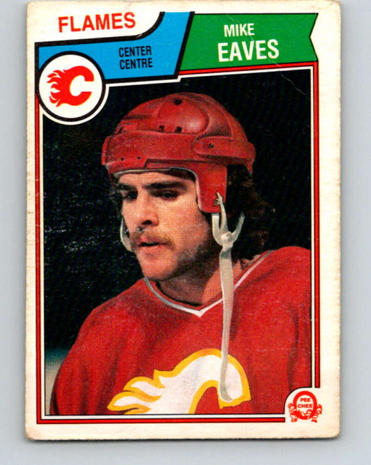 1983-84 O-Pee-Chee #79 Mike Eaves  Calgary Flames  V26962