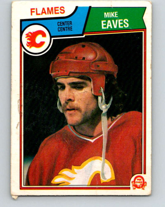 1983-84 O-Pee-Chee #79 Mike Eaves  Calgary Flames  V26963