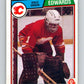 1983-84 O-Pee-Chee #80 Don Edwards  Calgary Flames  V26964