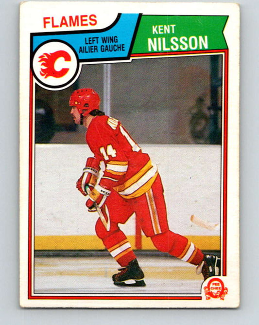 1983-84 O-Pee-Chee #89 Kent Nilsson  Calgary Flames  V26995