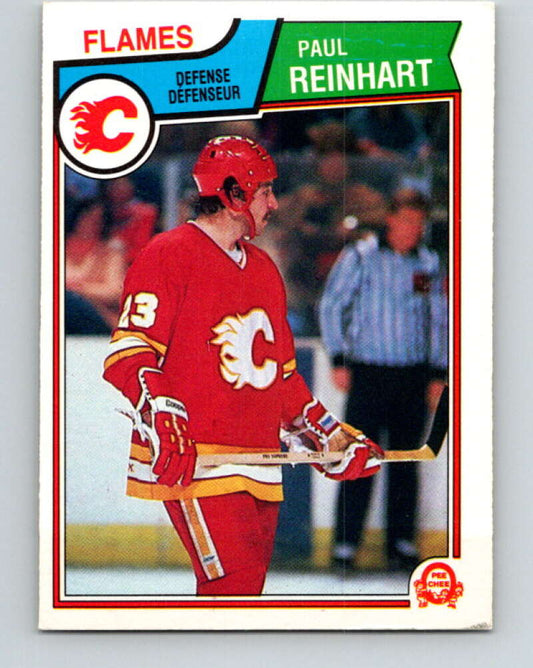 1983-84 O-Pee-Chee #91 Paul Reinhart  Calgary Flames  V27001