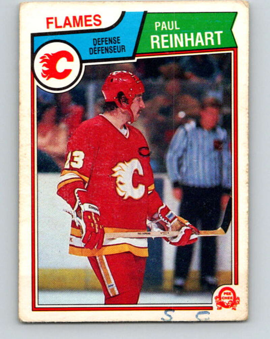 1983-84 O-Pee-Chee #91 Paul Reinhart  Calgary Flames  V27002