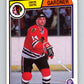 1983-84 O-Pee-Chee #103 Bill Gardner RC Rookie Blackhawks  V27031