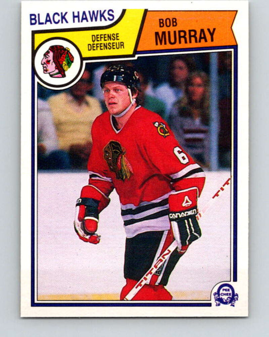 1983-84 O-Pee-Chee #108 Bob Murray  Chicago Blackhawks  V27051