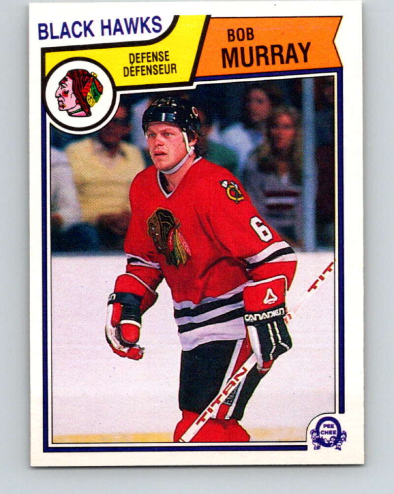 1983-84 O-Pee-Chee #108 Bob Murray  Chicago Blackhawks  V27052