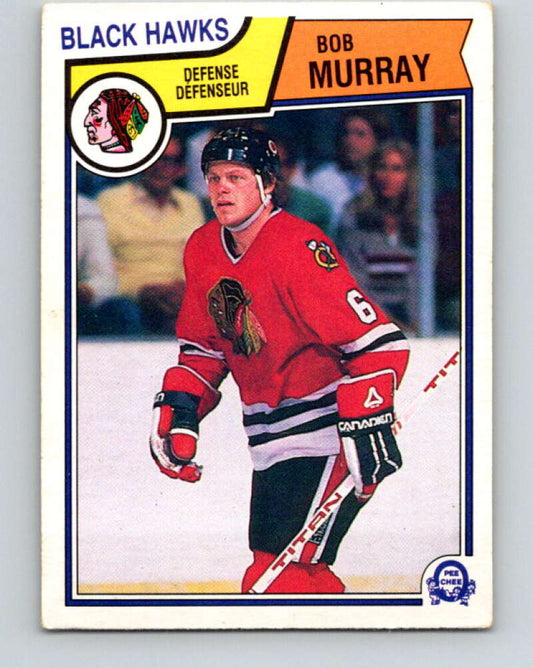 1983-84 O-Pee-Chee #108 Bob Murray  Chicago Blackhawks  V27053