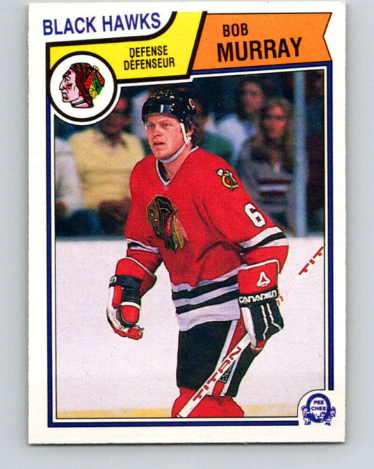 1983-84 O-Pee-Chee #108 Bob Murray  Chicago Blackhawks  V27054