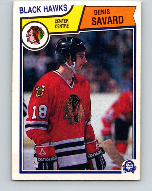 1983-84 O-Pee-Chee #111 Denis Savard  Chicago Blackhawks  V27067
