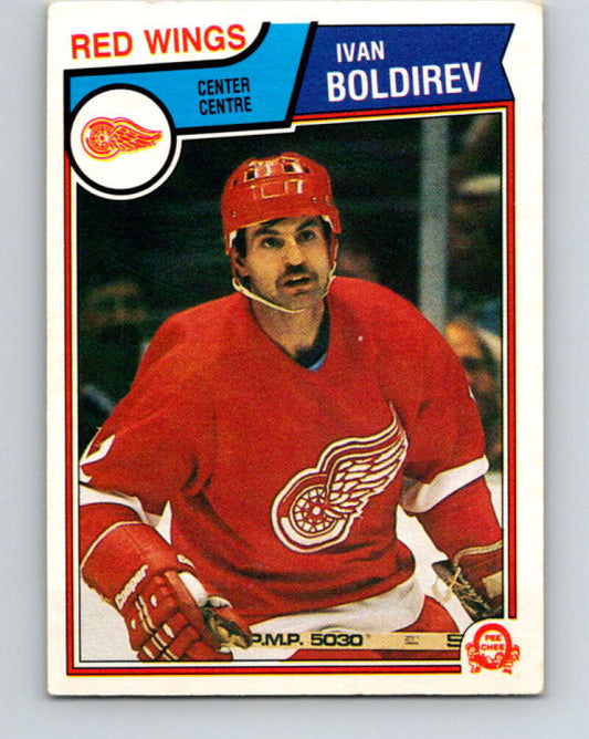 1983-84 O-Pee-Chee #118 Ivan Boldirev  Detroit Red Wings  V27093