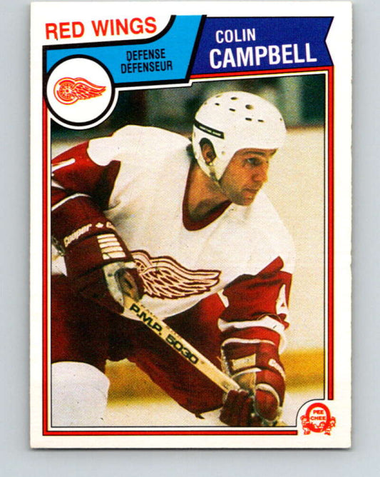 1983-84 O-Pee-Chee #119 Colin Campbell  Detroit Red Wings  V27096