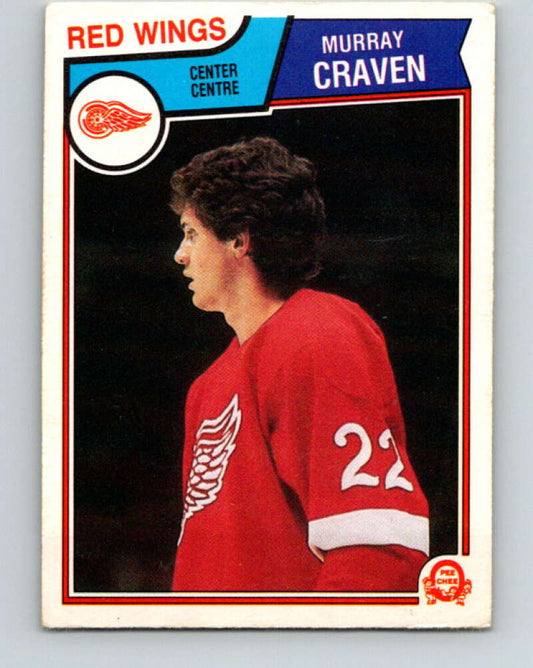 1983-84 O-Pee-Chee #120 Murray Craven RC Rookie Red Wings  V27098