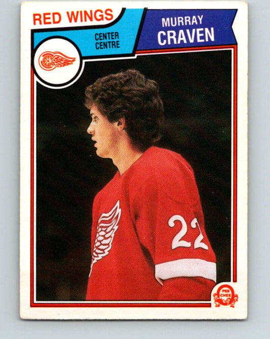 1983-84 O-Pee-Chee #120 Murray Craven RC Rookie Red Wings  V27099