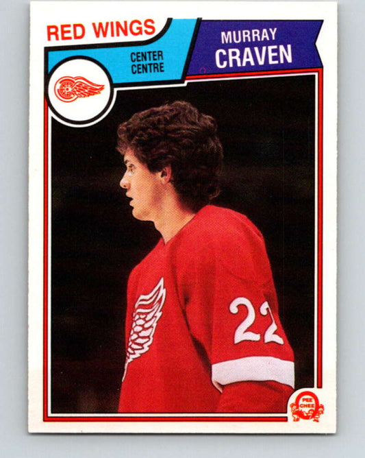 1983-84 O-Pee-Chee #120 Murray Craven RC Rookie Red Wings  V27100