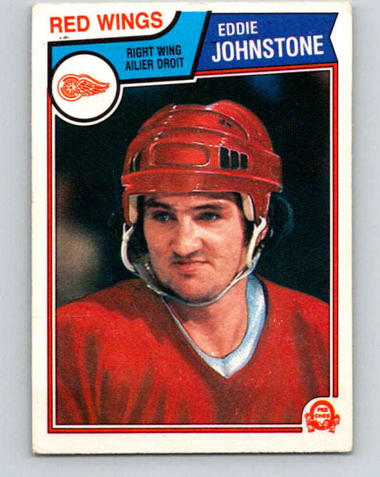 1983-84 O-Pee-Chee #124 Ed Johnstone  Detroit Red Wings  V27114