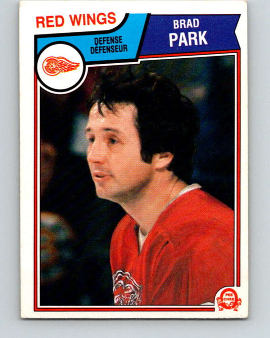 1983-84 O-Pee-Chee #129 Brad Park  Detroit Red Wings  V27137