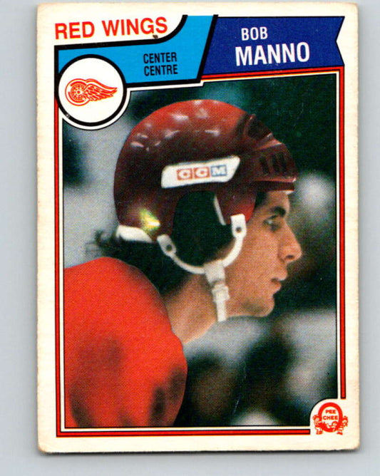 1983-84 O-Pee-Chee #132 Bob Manno  Detroit Red Wings  V27151