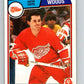 1983-84 O-Pee-Chee #133 Paul Woods  Detroit Red Wings  V27158