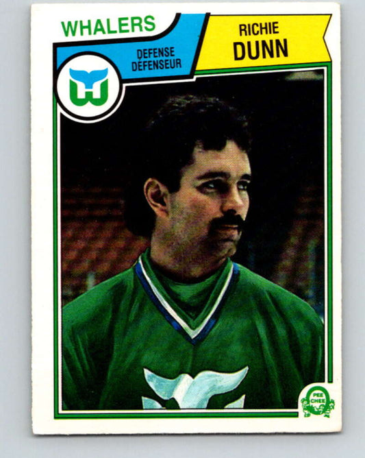 1983-84 O-Pee-Chee #137 Richie Dunn  Hartford Whalers  V27167