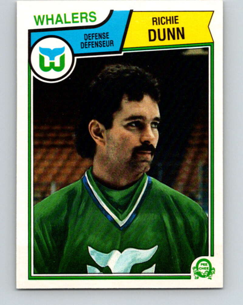 1983-84 O-Pee-Chee #137 Richie Dunn  Hartford Whalers  V27168