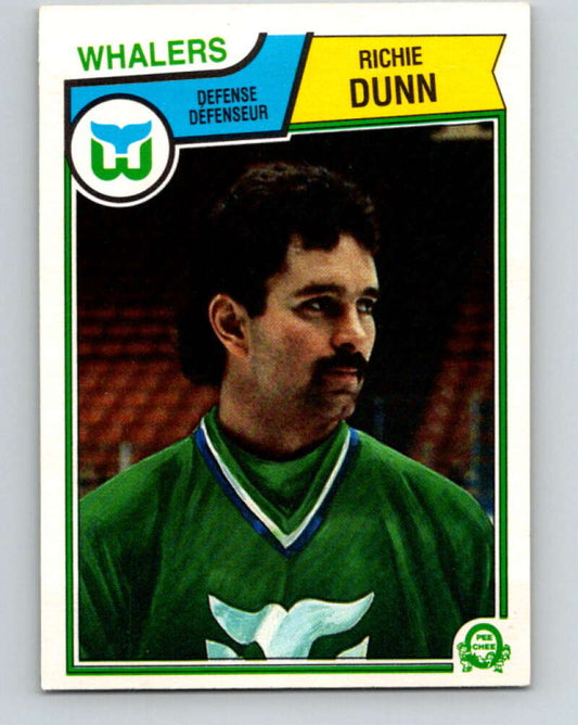 1983-84 O-Pee-Chee #137 Richie Dunn  Hartford Whalers  V27169