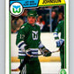 1983-84 O-Pee-Chee #140 Mark Johnson  Hartford Whalers  V27178