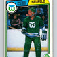 1983-84 O-Pee-Chee #144 Ray Neufeld  RC Rookie Hartford Whalers  V27194