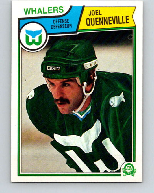 1983-84 O-Pee-Chee #145 Joel Quenneville  Hartford Whalers  V27195