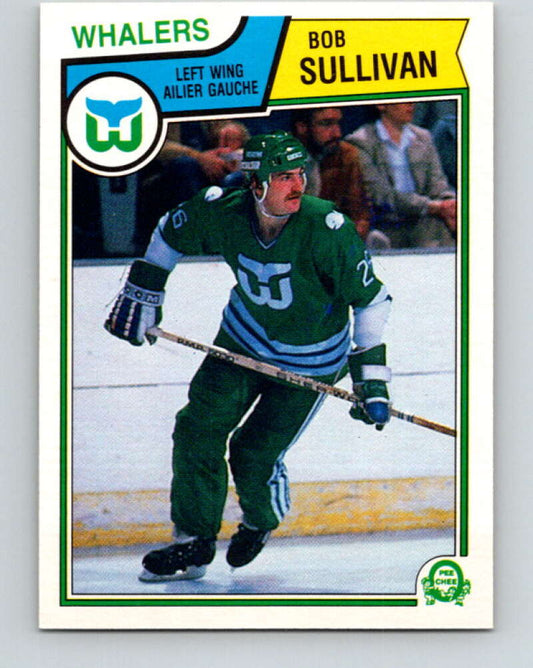1983-84 O-Pee-Chee #149 Bob Sullivan  RC Rookie Hartford Whalers  V27214