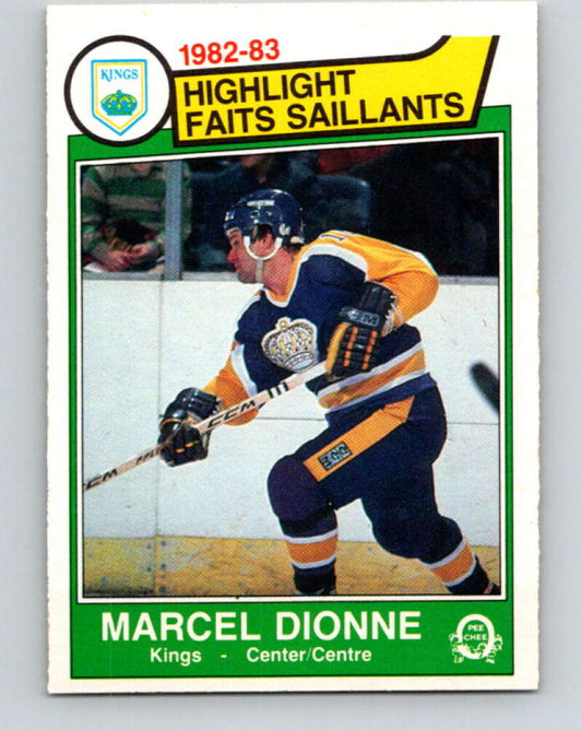 1983-84 O-Pee-Chee #151 Marcel Dionne HL  Los Angeles Kings  V27224