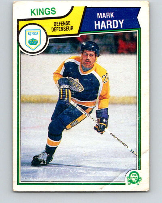 1983-84 O-Pee-Chee #155 Mark Hardy  Los Angeles Kings  V27238