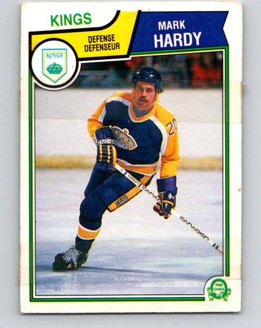 1983-84 O-Pee-Chee #155 Mark Hardy  Los Angeles Kings  V27239