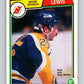1983-84 O-Pee-Chee #158 Dave Lewis  Los Angeles Kings  V27254