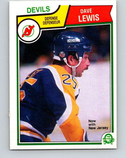 1983-84 O-Pee-Chee #158 Dave Lewis  Los Angeles Kings  V27256