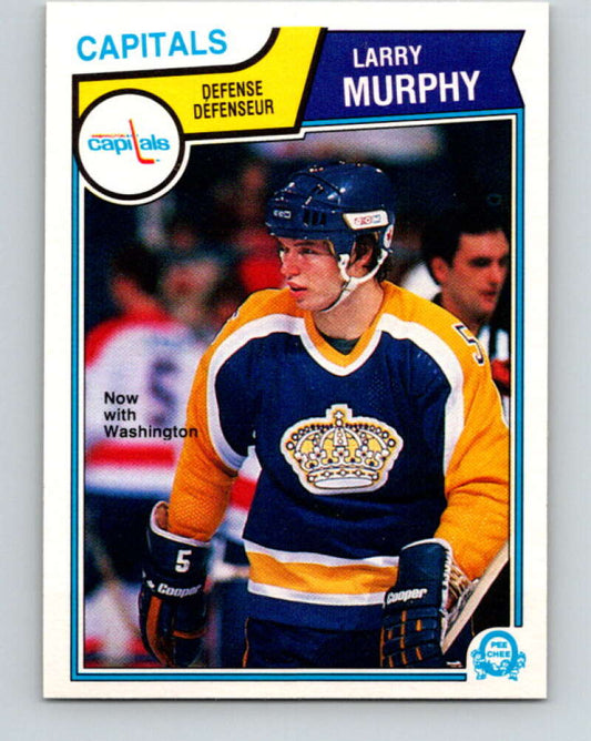 1983-84 O-Pee-Chee #159 Larry Murphy  Washington Capitals  V25924