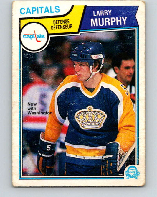1983-84 O-Pee-Chee #159 Larry Murphy  Washington Capitals  V25925