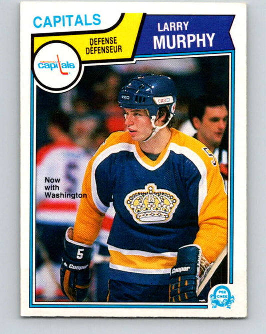 1983-84 O-Pee-Chee #159 Larry Murphy  Washington Capitals  V25927