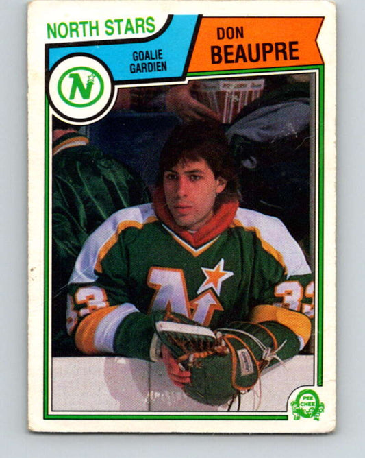 1983-84 O-Pee-Chee #166 Don Beaupre  Minnesota North Stars  V25948