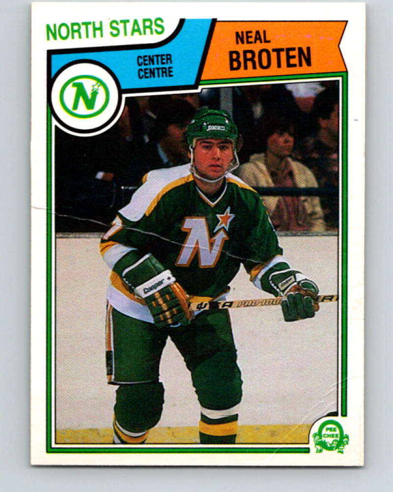 1983-84 O-Pee-Chee #168 Neal Broten  Minnesota North Stars  V25952