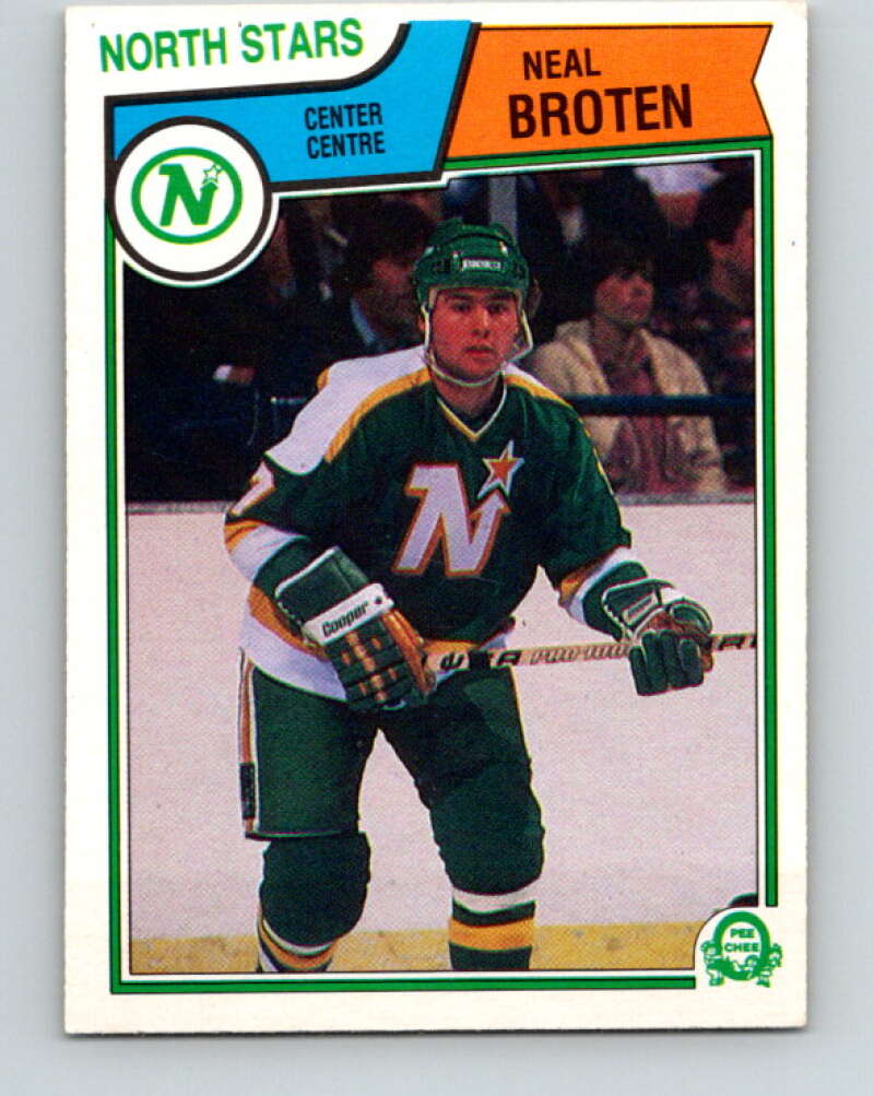 1983-84 O-Pee-Chee #168 Neal Broten  Minnesota North Stars  V27257
