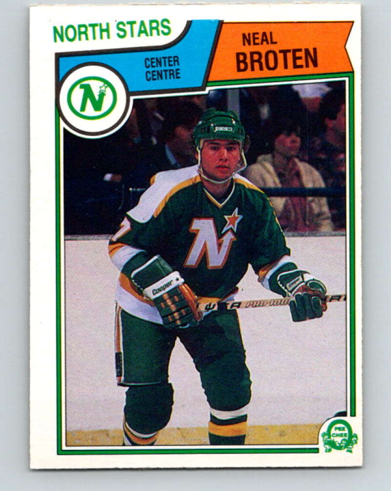 1983-84 O-Pee-Chee #168 Neal Broten  Minnesota North Stars  V27258